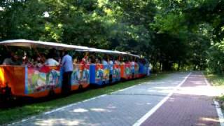 preview picture of video 'Children's railway Targu Mures reopened (part 1)'