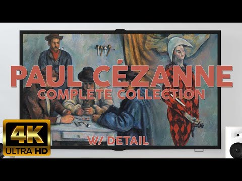 PAUL CÉZANNE | Vintage Art for your TV | 4K ART SCREENSAVER | Painting Slideshow (4K w/Detail)