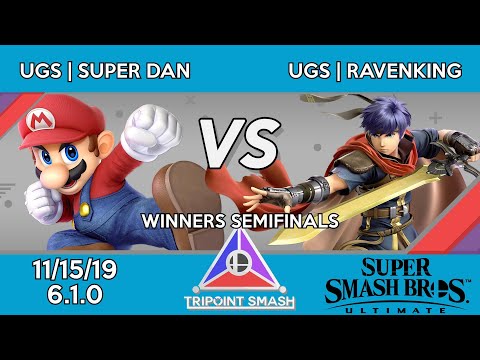 Tripoint Smash 86 - Winners Semifinals - UGS | Super Dan(Mario) Vs. UGS | Ravenking(Ike)