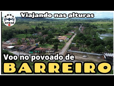 Passeio aéreo pelo povoado de BARREIROS no município de Caaporã na Paraíba