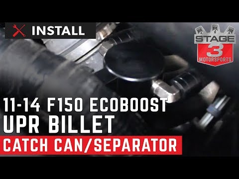 2011-2014 F-150 EcoBoost UPR Dual Oil Catch Can Install
