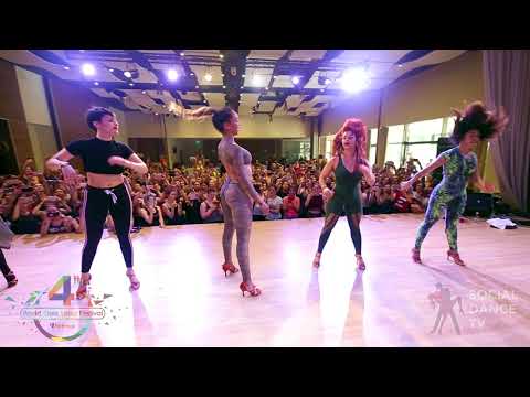 Bersy Cortez and team - Lady styling workshop | 4th World Stars Salsa Festival