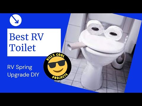 RV Upgrade NEW Toilet  Dometic 320 rv toilet replacement travel trailer toilet motor home