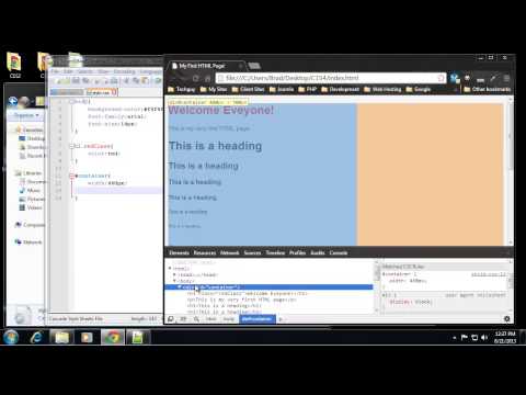 Apply CSS to an HTML Document