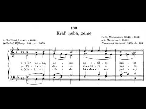 JKS 183 - Kráľ neba, zeme (ein Einzugslied zum Palmsonntag)