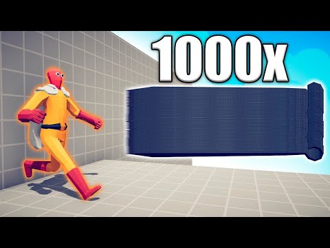1000x OVERPOWERED SKEWER THROWER vs UNITS - TABS | Totally Accurate Battle Simulator 2025