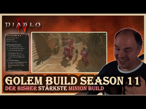 GOLEM Necro Build: Der STÄRKSTE MINION BUILD in Season 11 🔥 Full Guide