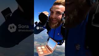 Why Jake Paul Skydiving During Makeup Is Genius #jakepaul #sora2