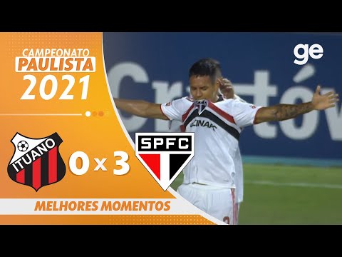 Vídeo - Ituano 0 x 3 São Paulo - Paulistão 2021!