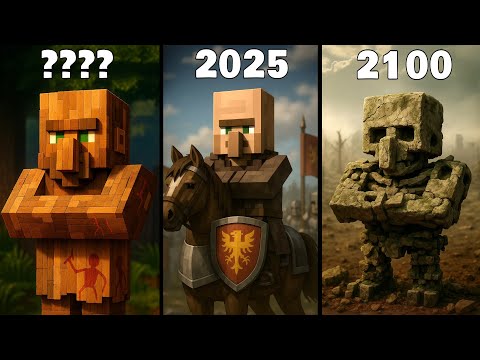 Minecraft VILLAGER in Different Years