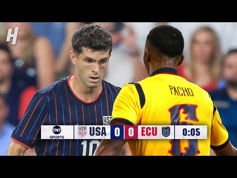 USA vs Ecuador - FULL Match Highlights & Goals | FIFA International Friendly | October 10, 2025