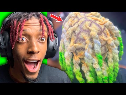 Reacting To DREADLOCK Hairstyles Compilation! PT. 3