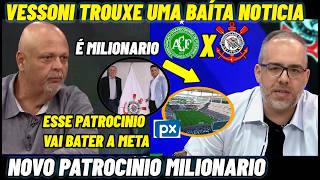 ACABOU DE CONFIRMA NOVO PATROCINIO MILIONARIO NO CORINTHIANS ! noticias do timão hoje corinthians