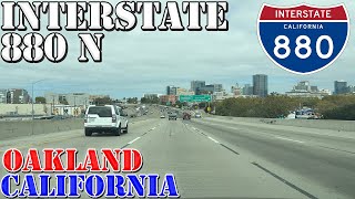 I-880 North - Nimitz Freeway - Oakland - California - 4K Highway Drive