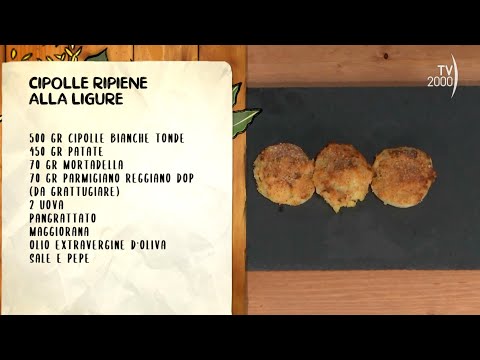 Quel che bolle in pentola (TV2000) - Cipolle ripiene alla ligure