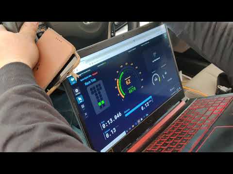 Thumbnail for Honda CR-Z Mustang Dyno Drag Race 1/8th mile Holeshot by Honda CR-Z