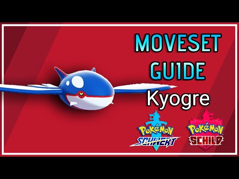 KYOGRE Competitive Moveset Guide + Counter (VGC 2021) 🔴 Pokemon Schwert und Schild