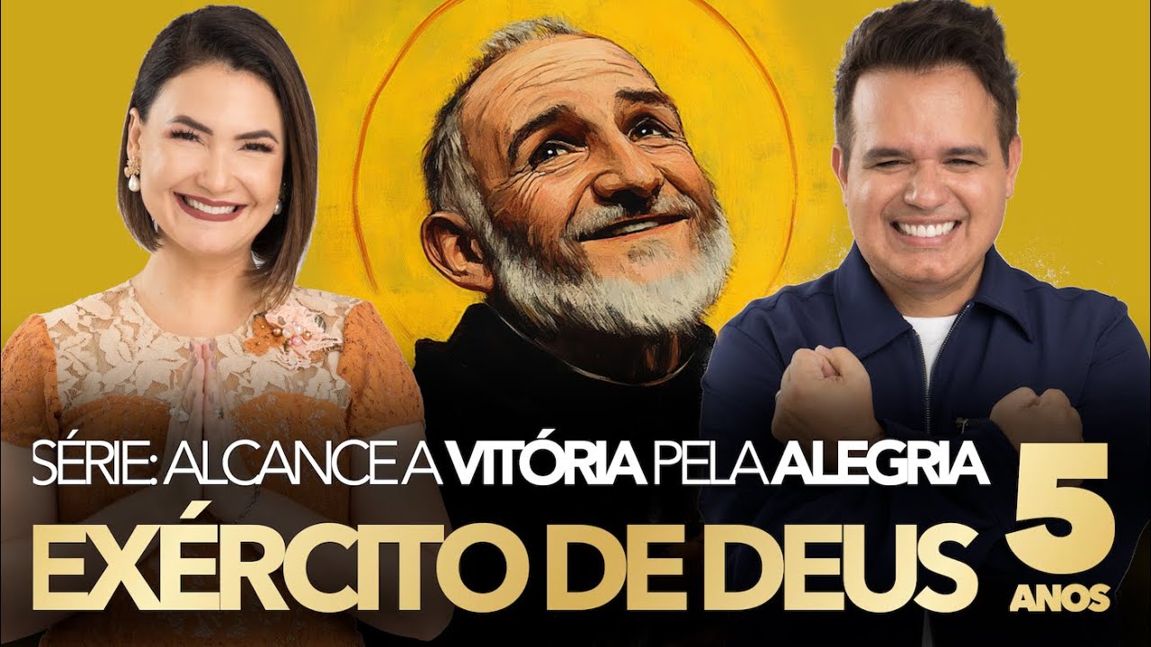 QUI.29.MAI - AO VIVO - 12h00 - Grupo Exército de Deus - SÉRIE: ALCANCE A VITÓRIA PELA ALEGRIA!