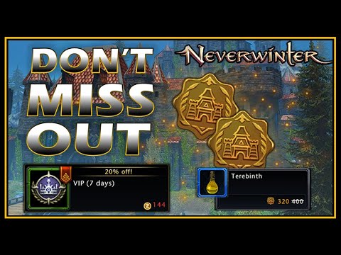 Take Advantage of these DOUBLE Currency Events NOW! (petals & guild marks) 7 Days VIP - Neverwinter