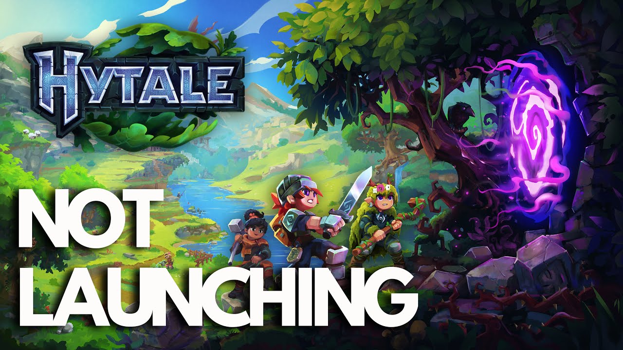 Hytale Not Launching/Crashing/Not Loading/Freezing/Black Screen PC FIX🎮🔥