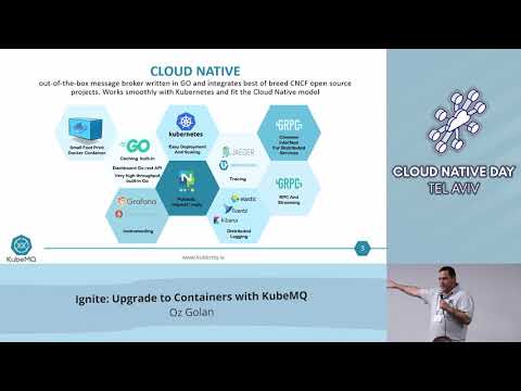 Upgrade to Containers with KubeMQ - Oz Golan - Cloud Native Day Tel Aviv 2018 logo