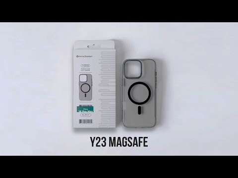 Чехол для iPhone ArmorStandart Y23 MagSafe Transparent Black for iPhone 15 Plus (ARM68334)