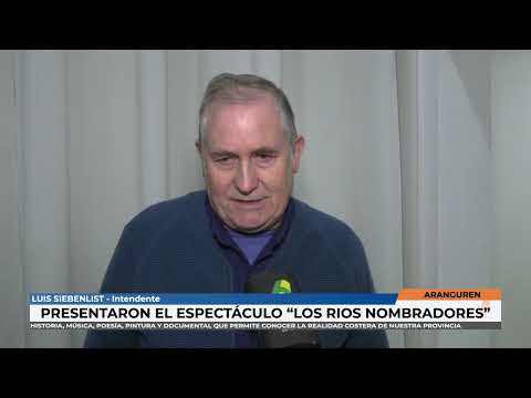 Aranguren -  Roberto Romani presentó el espectáculo 'Los Rios nombradores'