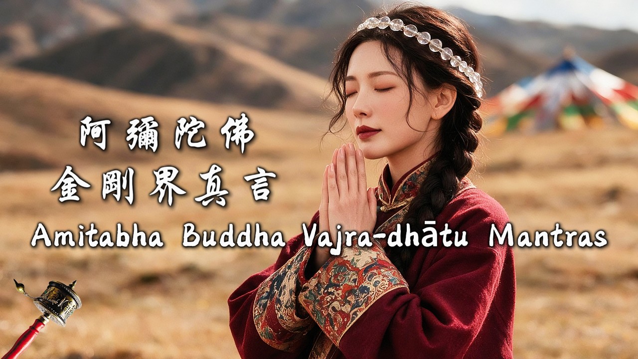 Amitabha Buddha Mantras: Awake Innate Wisdom & Clear Negativity｜阿彌陀佛金剛界真言：無量光明，照亮歸途