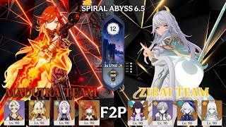 😱 EASY 36⭐ ABYSS CLEAR! BEST F2P TEAMS 🔥 Floor 12 Guide | Genshin Impact 6.5