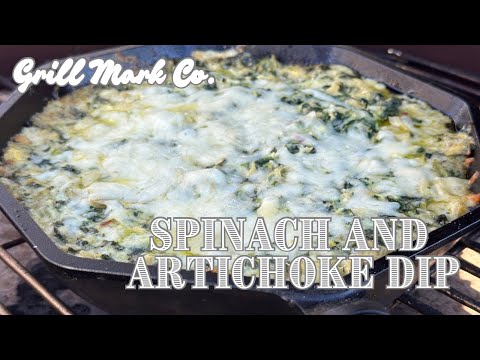 Kamado Smoked Spinach and Artichoke Dip | Grill Mark Co.
