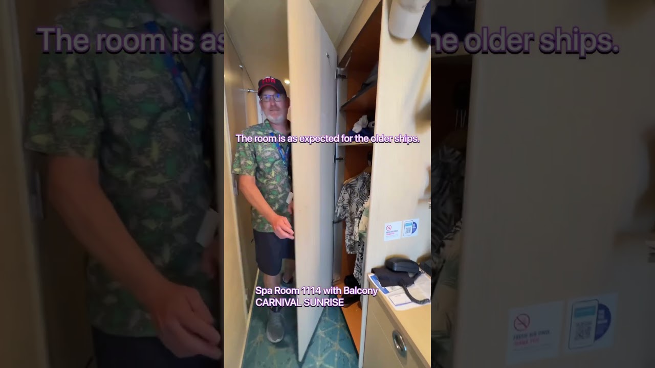 Carnival Sunrise - Cabin 1114 - Video 1
