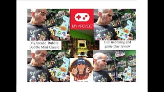 Bubble Bobble from MyArcade unboxing and review $24.99