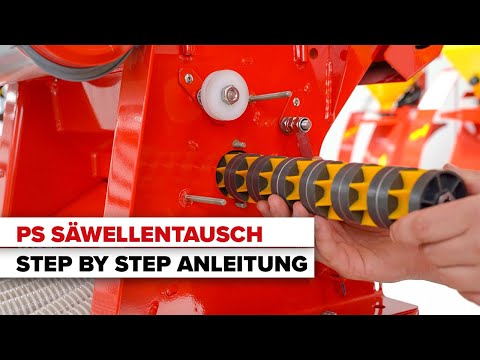 Anleitung: Säwelle tauschen bei einem APV Sägerät (PS)