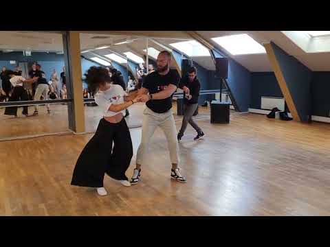 Saulo and Yasmim, Brazilian zouk demo to Coldplay (Oslo 2024)