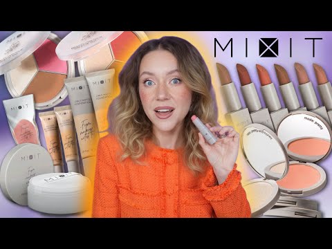 Скупила ВСЮ Косметику MIXIT! *БЮДЖЕТНО?* Макияж Одним Брендом Челлендж