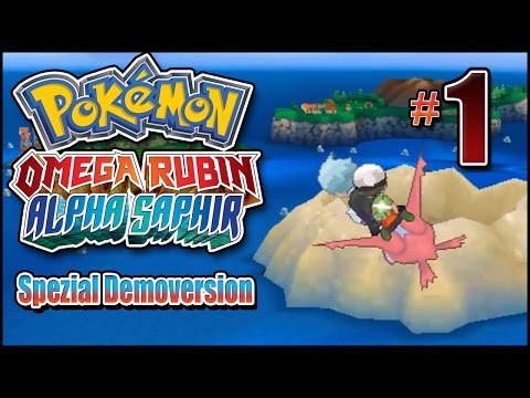 MEGA FIRNONTOR und Abenteuer 1! - Pokémon Omega Rubin & Alpha Saphir Demo Gameplay 1/2