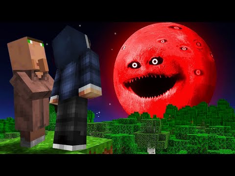 RAGE I KOVALSKI PREŽIVALJAVAJU DŽINOVSKU KRVAVU MESEČINU U MINECRAFT-U