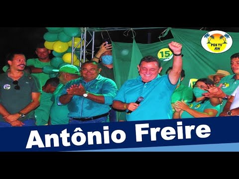 Discurso do candidato a Prefeito Antônio Freire em Carnaúba no último domingo (01/11)