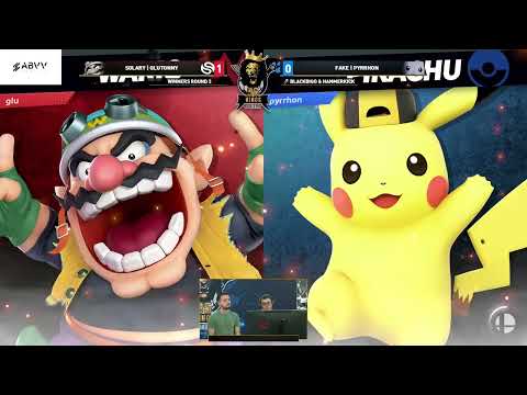 95 KOF 2 Pools - Solary | Glutonny (Wario) Vs. FAKE | Pyrrhon (Pikachu)