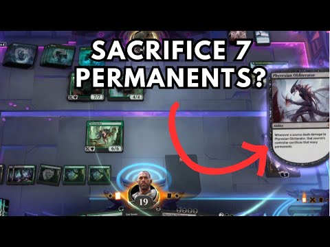 They Sacrificed Everything - Phyrexian Obliterator Bushwhack Combo In Action