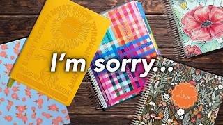 5 Amazing Planners that I can't use.