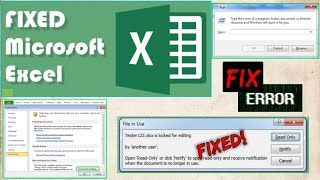 Cara Memperbaiki Excel Locked, Read Only, & Not Responding - FIX ERROR