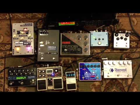 Ultimate Delay Shootout Pete Cornish Skrydstrup Strymon Eventide Tc electronic EH