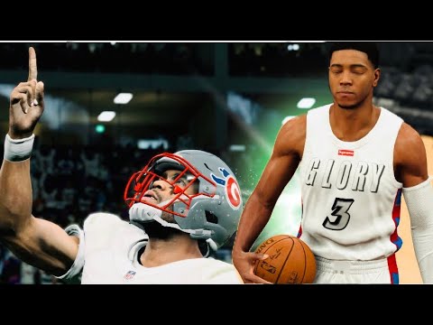 FIRST EVER DUAL THREAT! Mycareer ft. Blaze Knight - NBA 2k20 / Madden 20 Ep 1