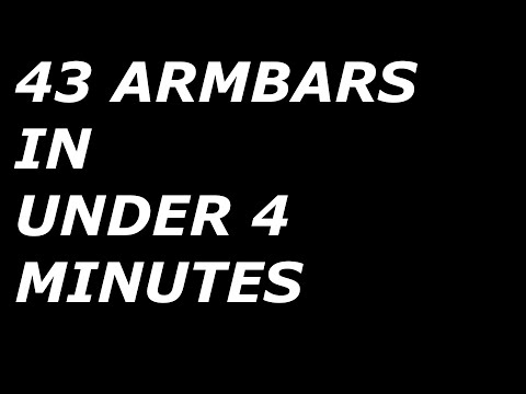 43 ARMBARS IN UNDER 4 MINUTES