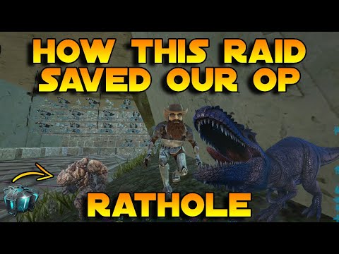 How we Saved Our Rathole With this Raid - Insane Loot | Ark PvP Unoffical Small Tribes