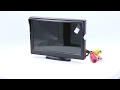 LCD monitor 5" - PAL / NTSC čierny na palubnú dosku alebo HR držiak - Video Youtube
