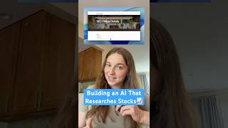 Let’s build an AI that researches stocks and pulls key balance sheet figures! #creaopartner