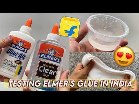 Testing Elmer’s Glue From Flipkart | Elmer’s White and Clear Glue In India 😱| Kushi Jain