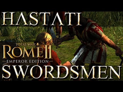 Iberian Swordsmen vs Hastati - Rome 2 Total War Mechanics